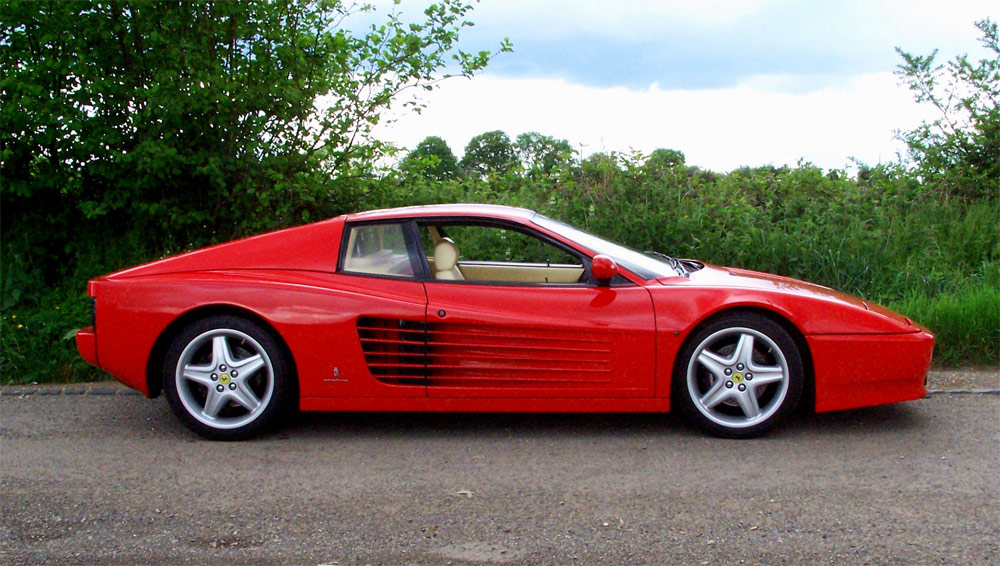 Ferrari 512 Testarossa Another Ferrari you say What's the difference